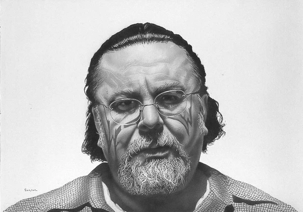 John Valadez from the artists fine art portfolio by Gaspar Enriques