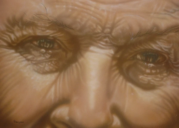 Ojos de Jose Cisneros from the artists fine art portfolio by Gaspar Enriques