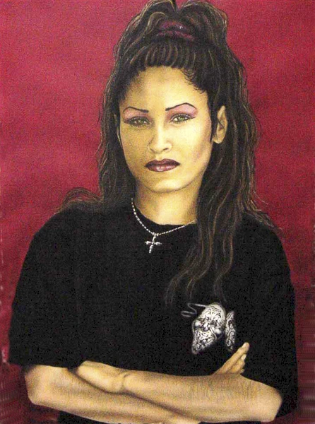 La Becky from the barrio fine art portfolio by Gaspar Enriques