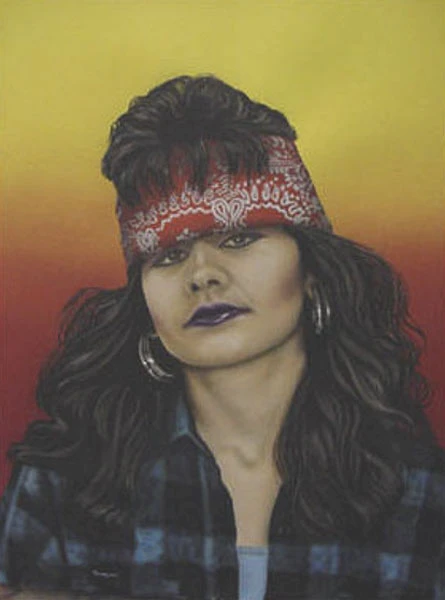 La Patsy from the barrio fine art portfolio by Gaspar Enriques