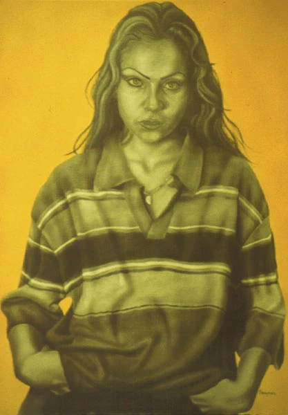 Ojos de Miel from the barrio fine art portfolio by Gaspar Enriques