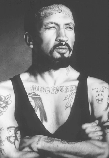 Tirando Tiempo (Doing Time) from the barrio fine art portfolio by Gaspar Enriques