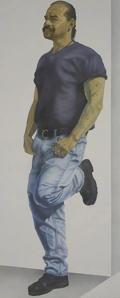 Un Veterano chingon en la Esquina from the barrio fine art portfolio by Gaspar Enriques