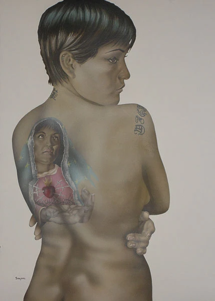 Charolito from the tattoos fine art portfolio by Gaspar Enriques