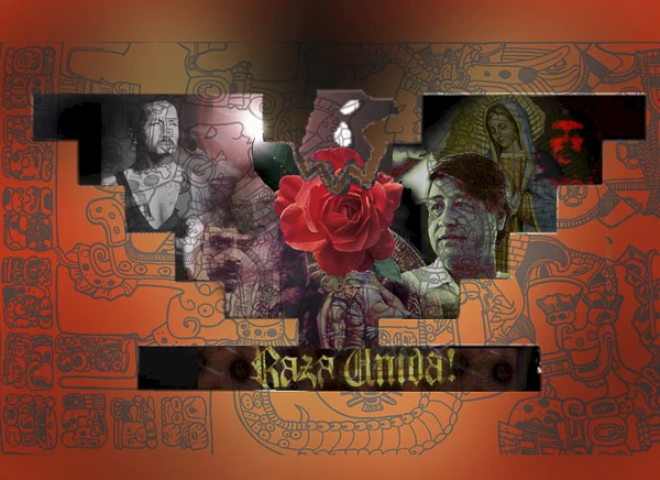 Chicanos Unidos from the public art fine art portfolio by Gaspar Enriques