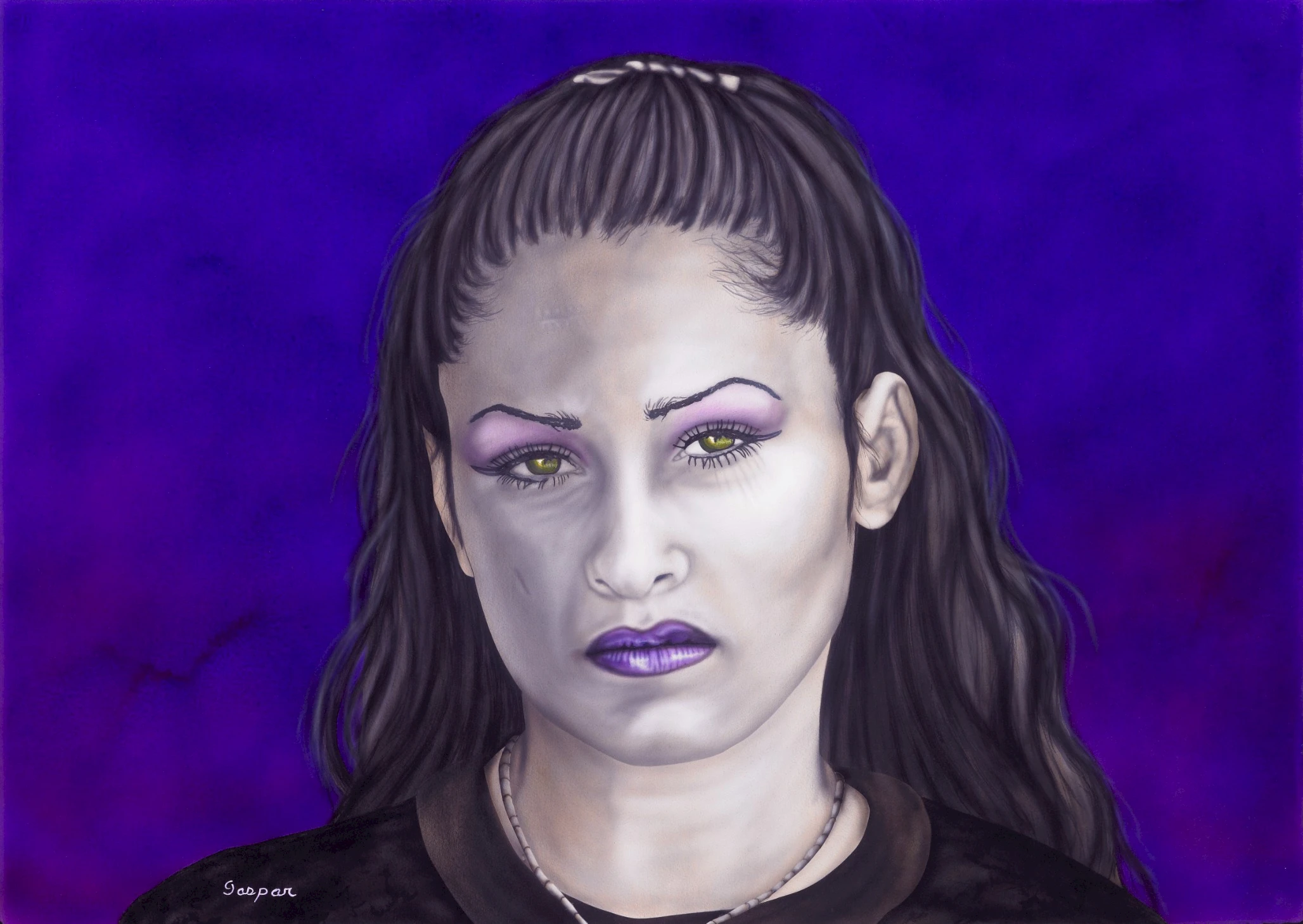 La Becky from the barrio fine art portfolio by Gaspar Enriques